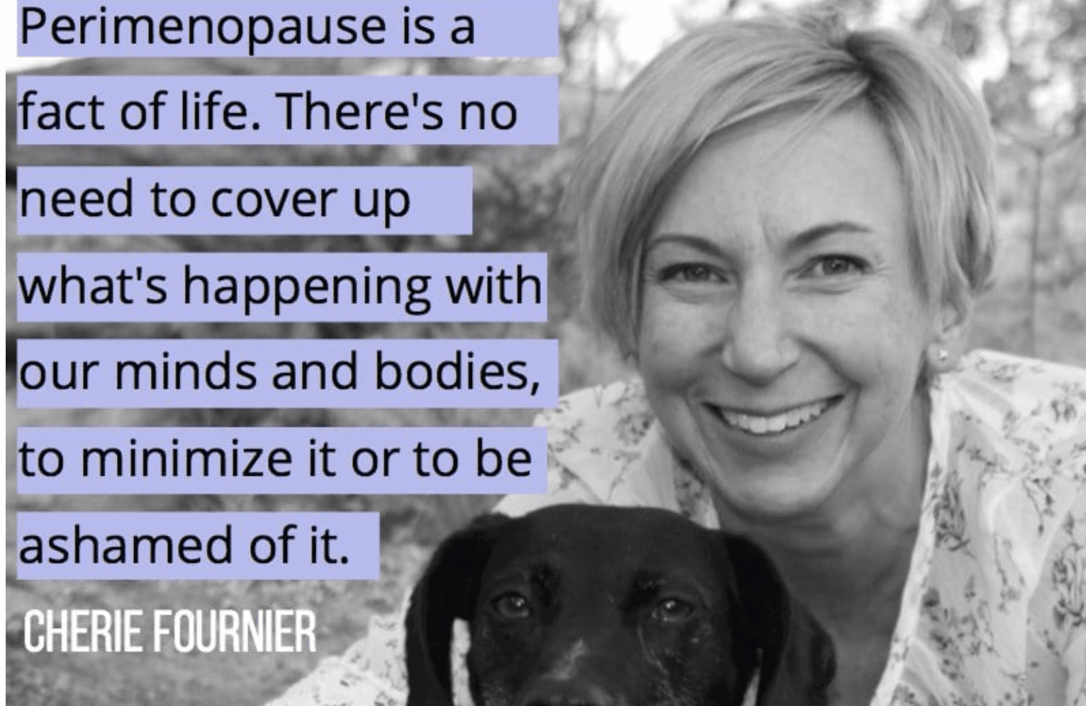 Elektra #MenopauseMonday Spotlight: Cherie Fournier