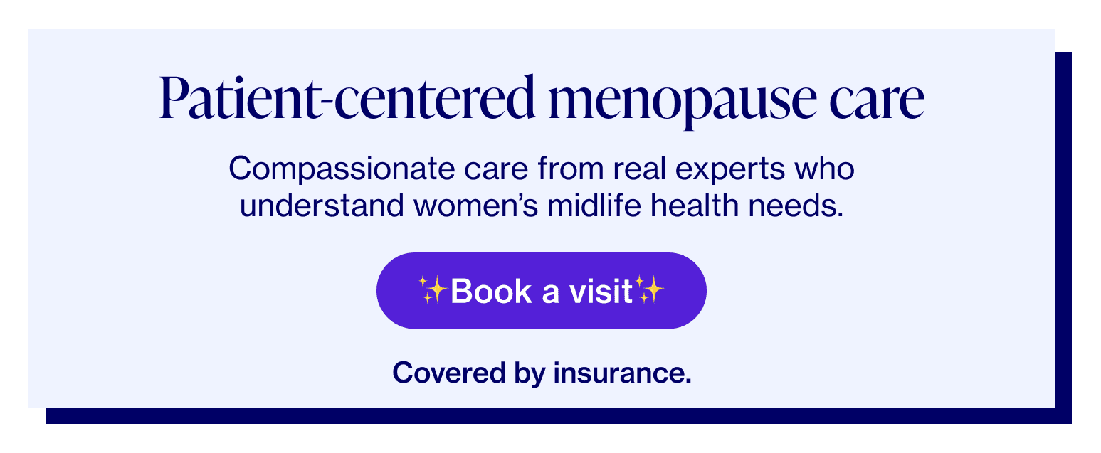 Compassionate care from real experts who understand women&rsquo;s midlife health needs.